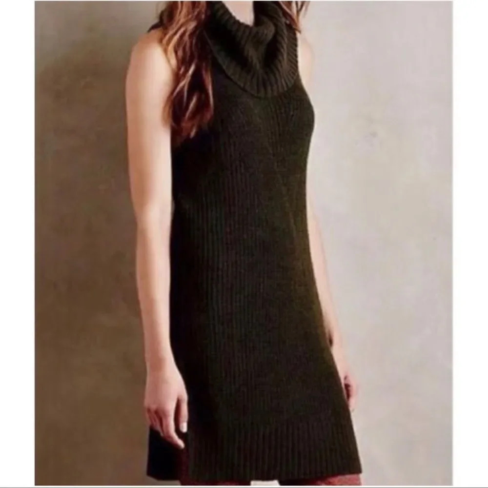 NWT Anthropologie moth sleeveless sweater dress